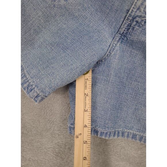 Vintage Women's 2003 Levi's Denim Jean Shorts Size 8 (31x4) Zipper Fly - Picture 10 of 13